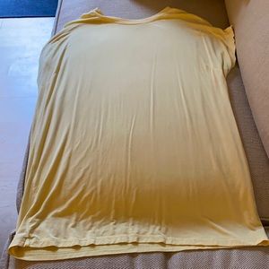 Yellow Piko Shirt/Dress